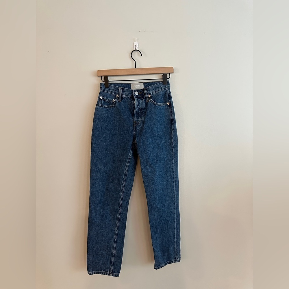 Everlane The 90s Cheeky Jean - Deep Atlantic - Size 23 - Picture 4 of 9